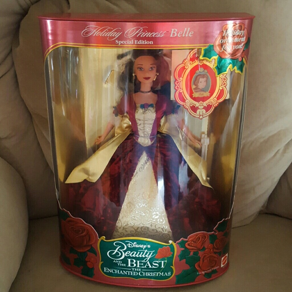 Beauty and the beast barbie Doll